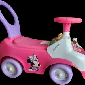 Interactive Pink Kids Toy with Colorful Buttons